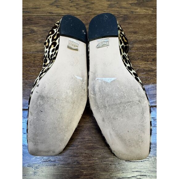 J. CREW Anya Scrunchie Ballet Flat in Calf Hair, Sz 7.5 - Picture 11 of 12